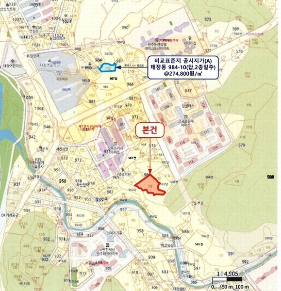 2024타경407183 강원특별자치도 원주시 태장동 966-2 농지 경매 이미지