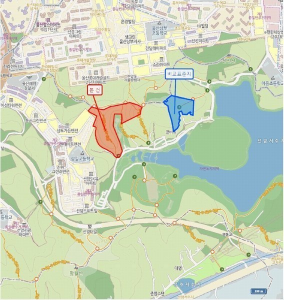 2025타경381 울산광역시 남구 선암동 산134-1 임야 경매 이미지