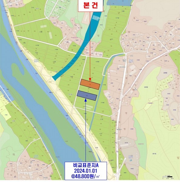 2025타경20187 강원특별자치도 원주시 지정면 월송리 1165-5 농지 경매 이미지