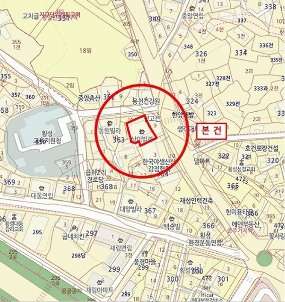 2025타경20567 강원특별자치도 횡성군 한우로242번길 3, 구분건믈 3층 303호 다세대(빌라) 경매 이미지