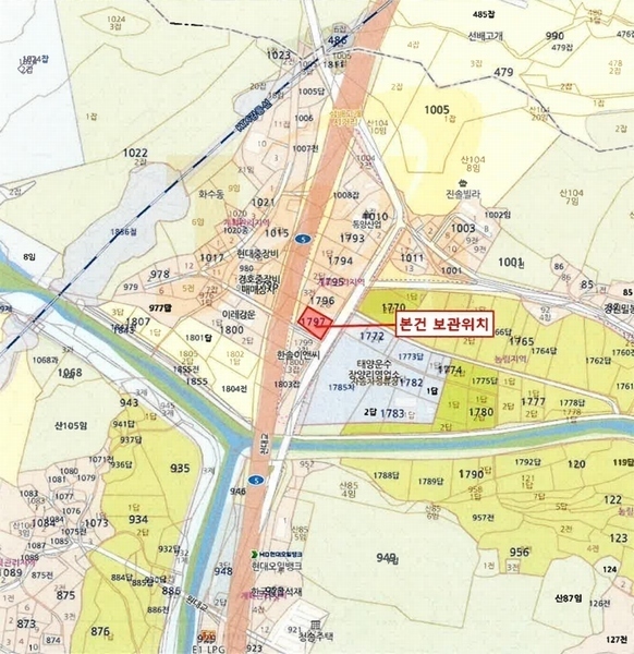 2025타경21029 강원특별자치도 원주시 소초면 섬배로 14-16, 건승 중장비 경매 이미지