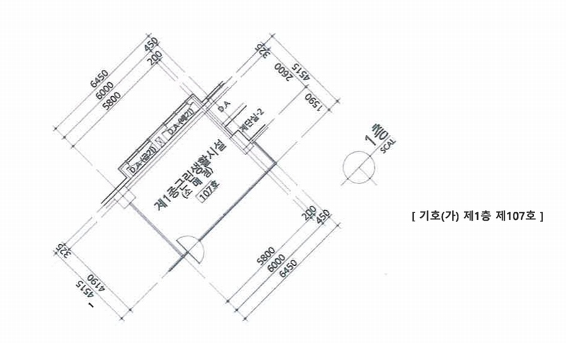 2024타경407053 강원특별자치도 원주시 중앙로 86, 1동 1층 107호 근린상가 경매 이미지