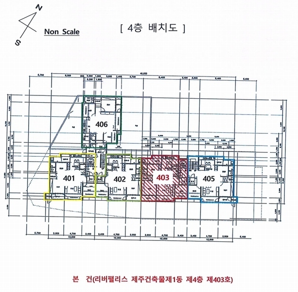 2025타경1056 대구광역시 북구 한강로8길 13-17, 리버팰리스주건축물 1동 4층 403호 아파트[공급33평형] 경매 이미지