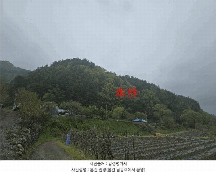2025타경20488 강원특별자치도 원주시 신림면 송계리 산22-1 임야 경매 이미지