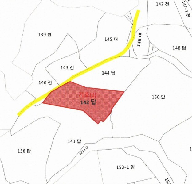 2025타경20698 강원특별자치도 원주시 흥업면 대안리 142 농지 경매 이미지