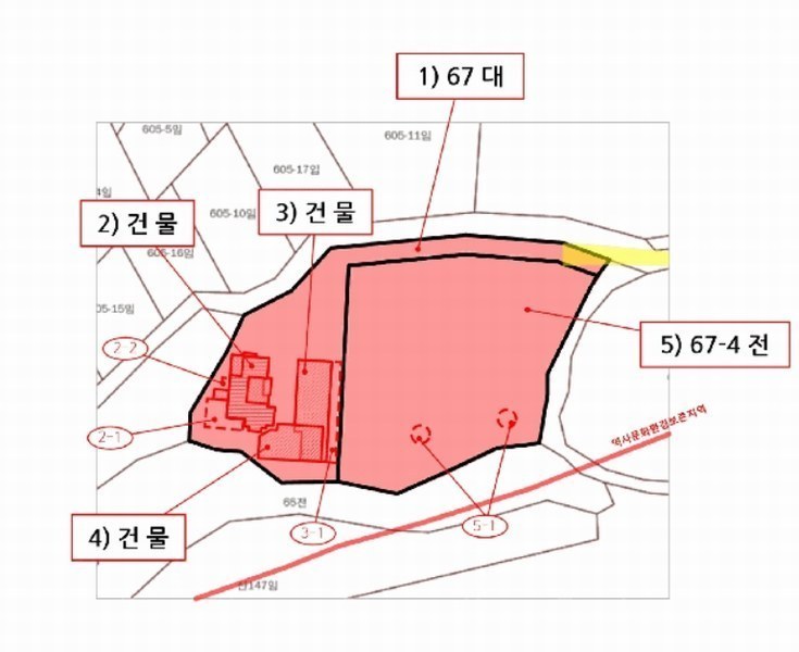 2025타경124 강원특별자치도 고성군 죽왕면 오봉리 67 근린주택 경매 이미지