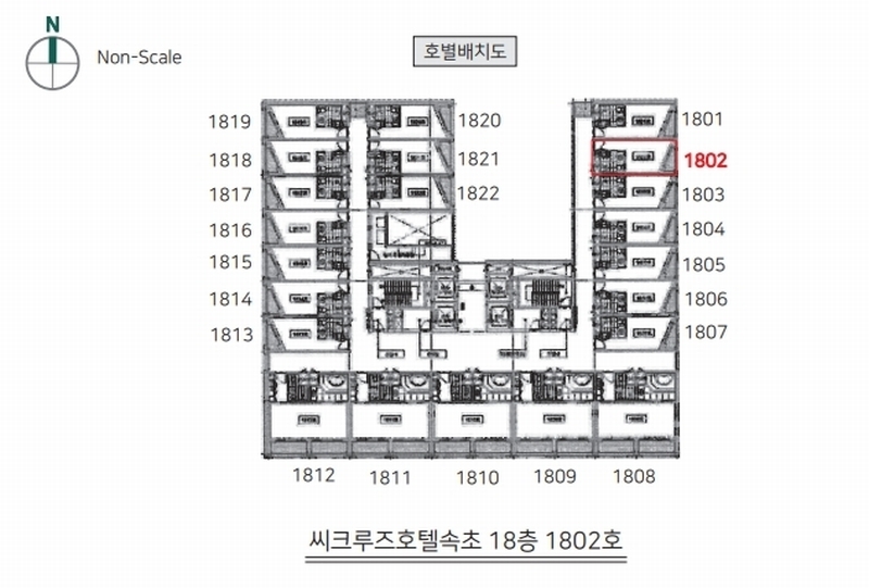 2025타경222 강원특별자치도 속초시 청학동 482-525 숙박(콘도등) 경매 이미지