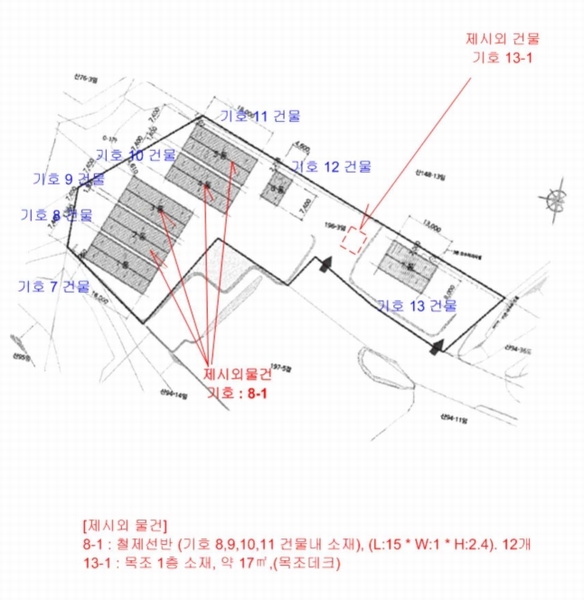 2024타경677 강원특별자치도 고성군 토성면 성대리 197-5 농가관련시설 경매 이미지
