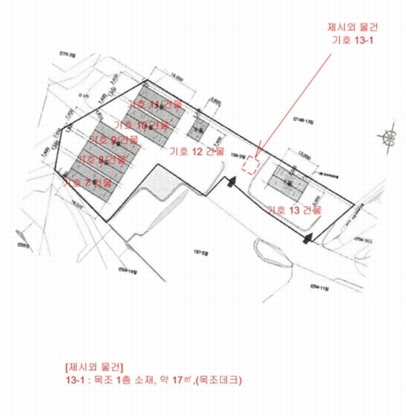 2024타경677 강원특별자치도 고성군 토성면 성대리 197-5 농가관련시설 경매 이미지