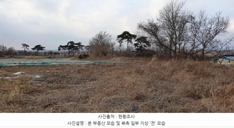 2025타경269 충청남도 홍성군 서부면 광리 447-1 농지 경매 이미지