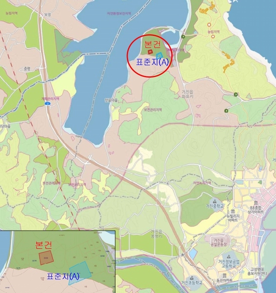 2025타경10257 강원특별자치도 고성군 거진읍 화포리 산26 묘지 경매 이미지