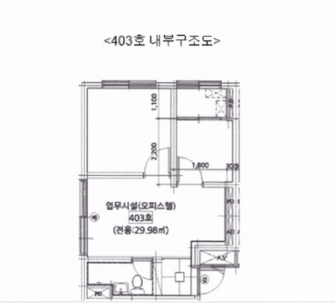 2025타경9392 서울특별시 구로구 구로중앙로28길 52, 태형팰리스 101동 4층 403호 오피스텔[계약20평형] 경매 이미지