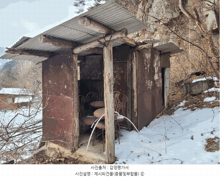 2024타경2249 강원특별자치도 정선군 남면 유평리 192 창고 경매 이미지