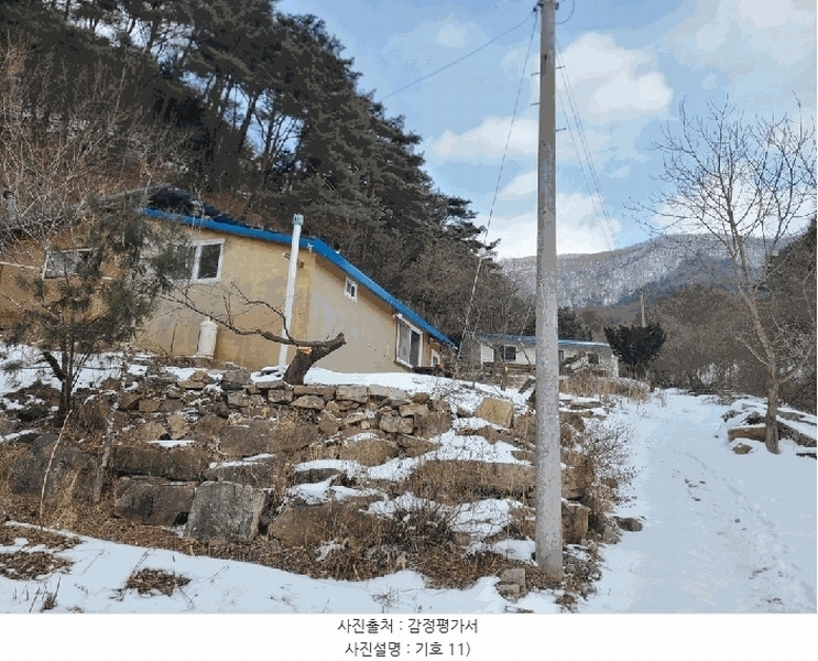 2024타경2249 강원특별자치도 정선군 남면 유평리 192 창고 경매 이미지