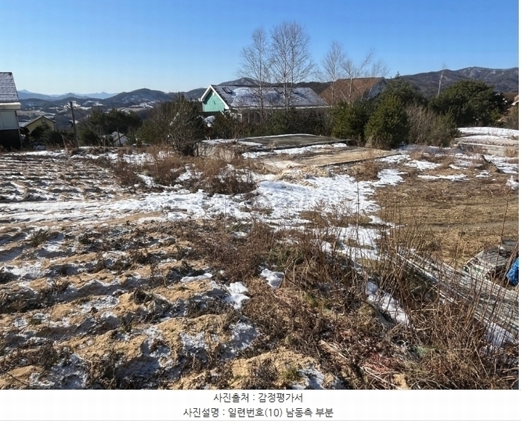 2024타경33441 강원특별자치도 평창군 대관령면 차항리 119-8 농지 경매 이미지