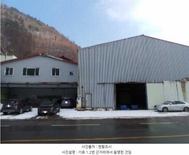 2024타경33717 강원특별자치도 태백시 백산동 141-1 공장 경매 이미지