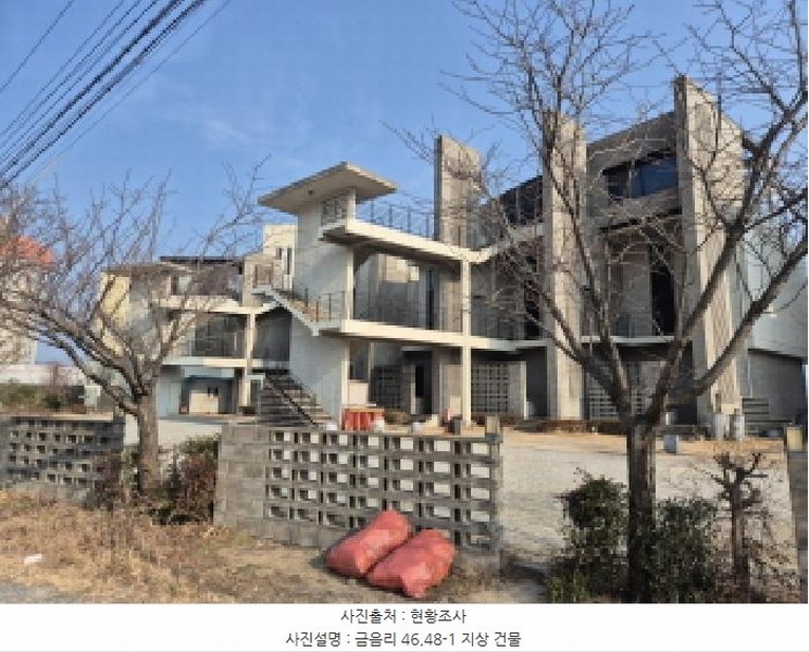 2025타경80 경상북도 울진군 후포면 금음리 46 숙박시설 경매 이미지