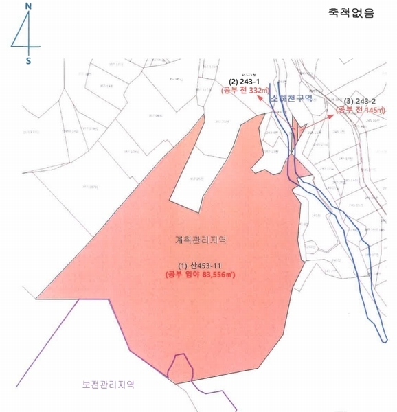 2025타경30241 강원특별자치도 평창군 대관령면 횡계리 243-1 농지 경매 이미지