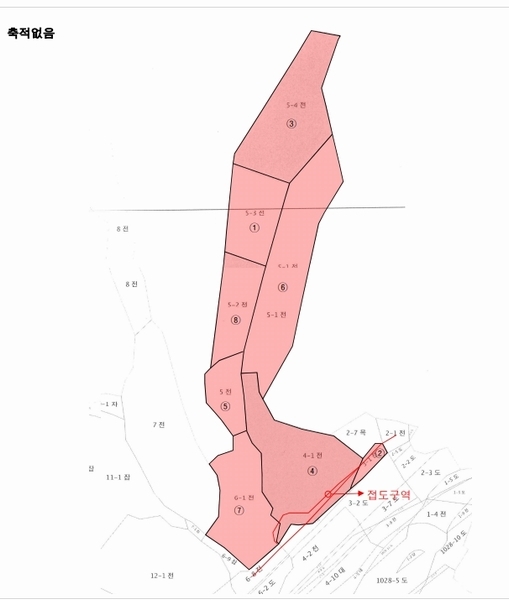 2025타경30272 강원특별자치도 평창군 진부면 상진부리 5-3 농지 경매 이미지