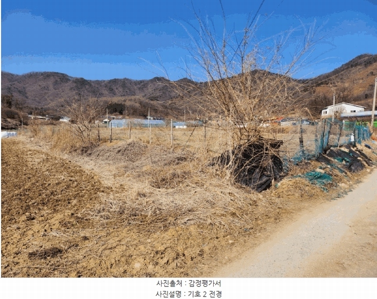 2025타경30374 충청북도 음성군 원남면 덕정리 135 농지 경매 이미지