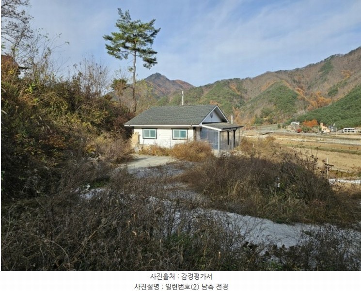 2024타경1673 강원특별자치도 영월군 김삿갓면 외룡리 402 공장 경매 이미지