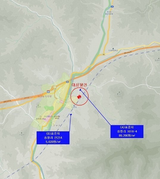 2024타경1758 강원특별자치도 평창군 진부면 송정리 1200-2 농지 경매 이미지