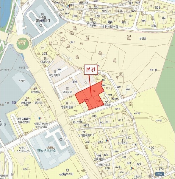 2025타경103 충청북도 영동군 영동읍 매천리 405-4 과수원 경매 이미지