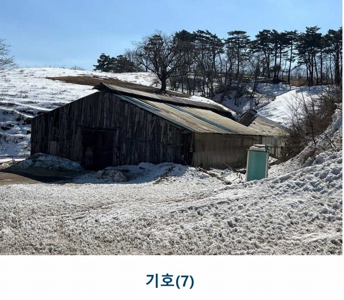 2025타경30104 강원특별자치도 평창군 대관령면 횡계리 산1-137 농가관련시설 경매 이미지