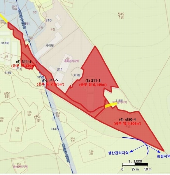 2025타경30360 충청북도 충주시 수안보면 중산리 311-3 공장 경매 이미지