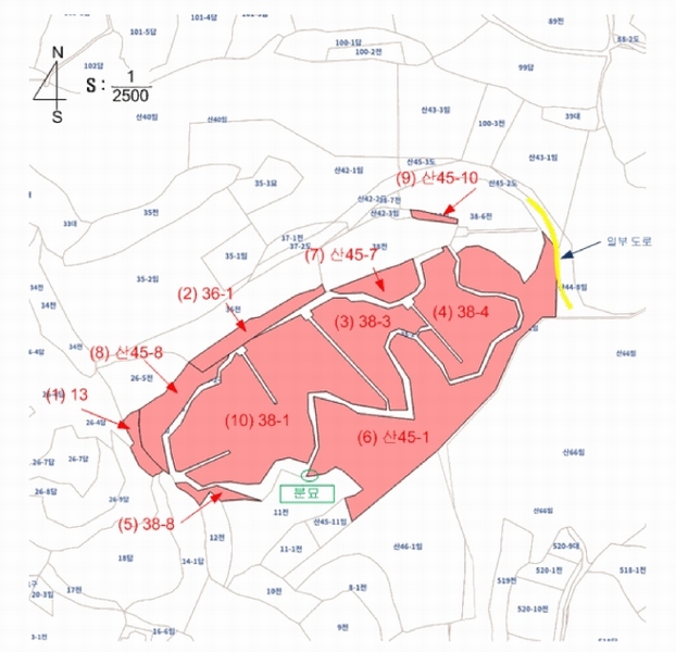 2025타경30393 충청북도 음성군 대소면 미곡리 13 농지 경매 이미지