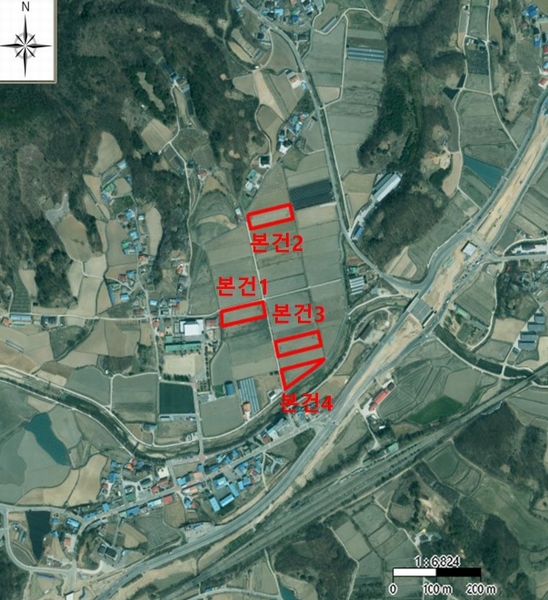 2025타경30398 충청북도 음성군 원남면 보룡리 411 농지 경매 이미지