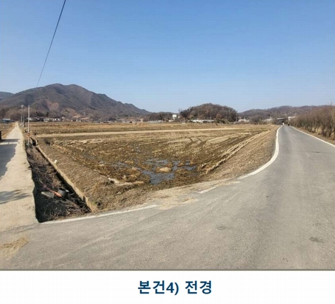 2025타경30398 충청북도 음성군 원남면 보룡리 411 농지 경매 이미지