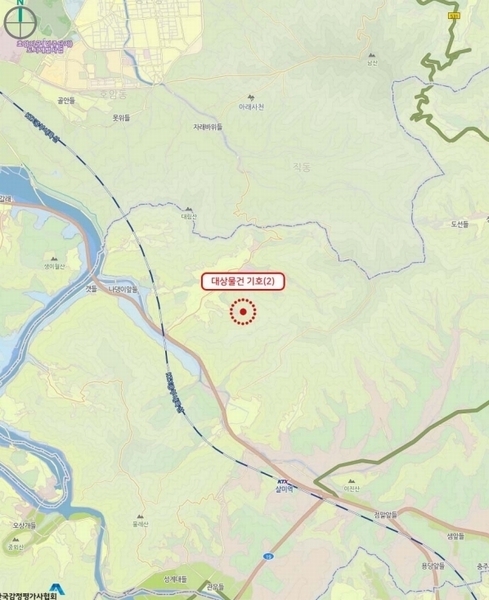 2025타경30406 충청북도 충주시 살미면 향산리 산72-1 임야 경매 이미지