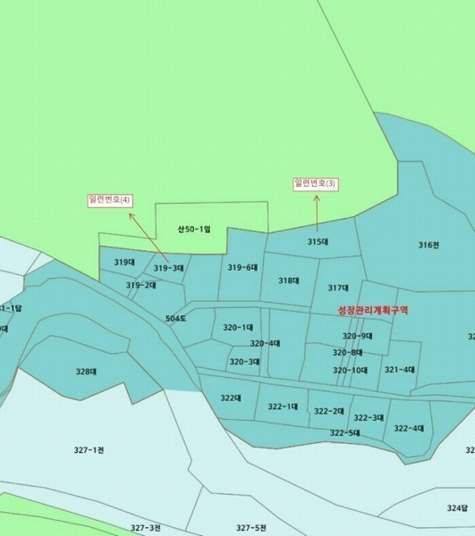2025타경42 경상북도 영덕군 남정면 사암리 319-3 대지 경매 이미지