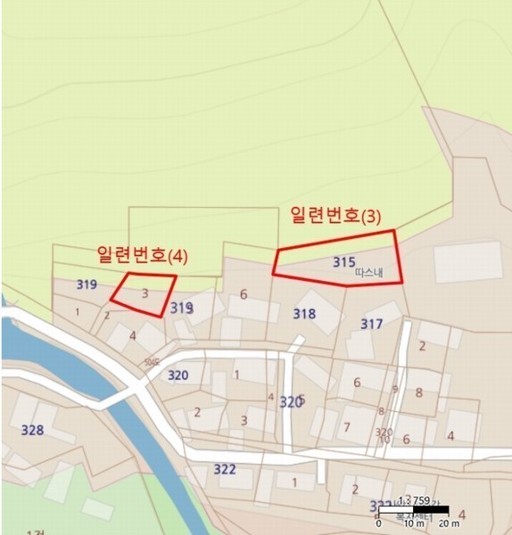 2025타경42 경상북도 영덕군 남정면 사암리 319-3 대지 경매 이미지