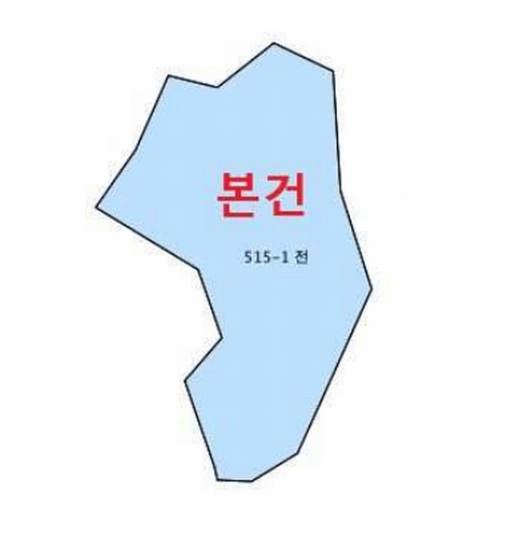 2025타경30098 강원특별자치도 정선군 남면 무릉리 515-1 농지 경매 이미지