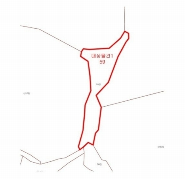 2024타경64969 충청북도 괴산군 감물면 구월리 59 농지 경매 이미지