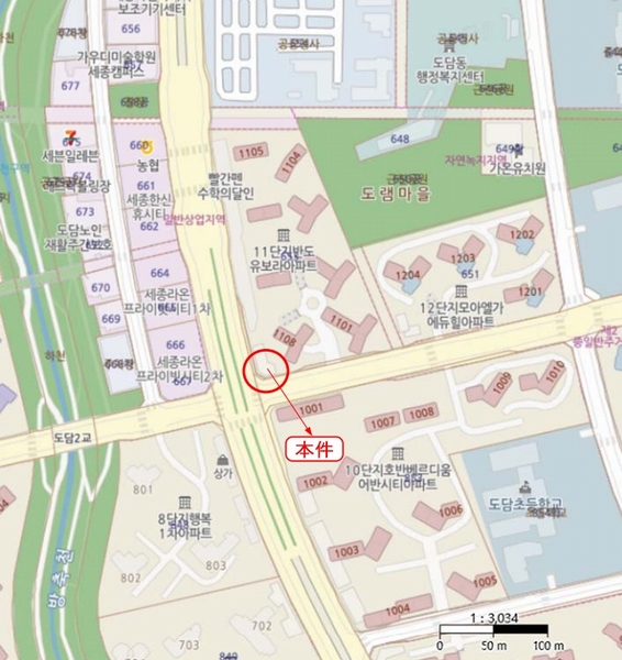 2025타경3725 세종특별자치시 도담동 653 근린상가 경매 이미지