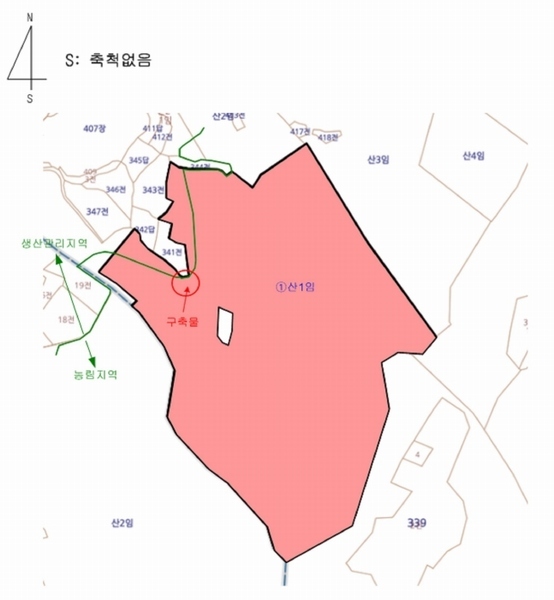2025타경50141 충청북도 청주시 상당구 가덕면 금거리 산2 임야 경매 이미지