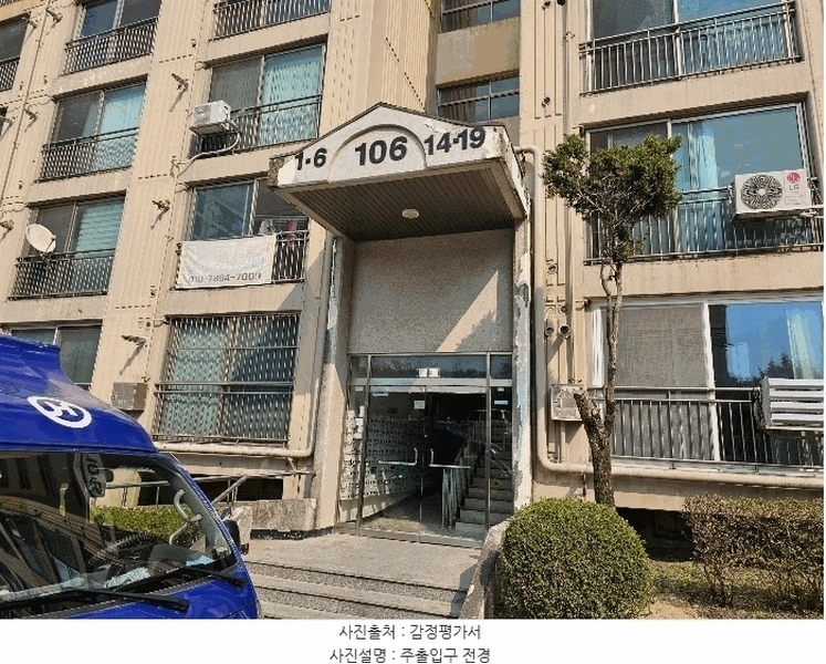 2025타경51009 충청북도 청주시 서원구 남이면 저산척북로 636-10, 삼포그린힐아파트 106동 1층 117호 아파트 경매 이미지
