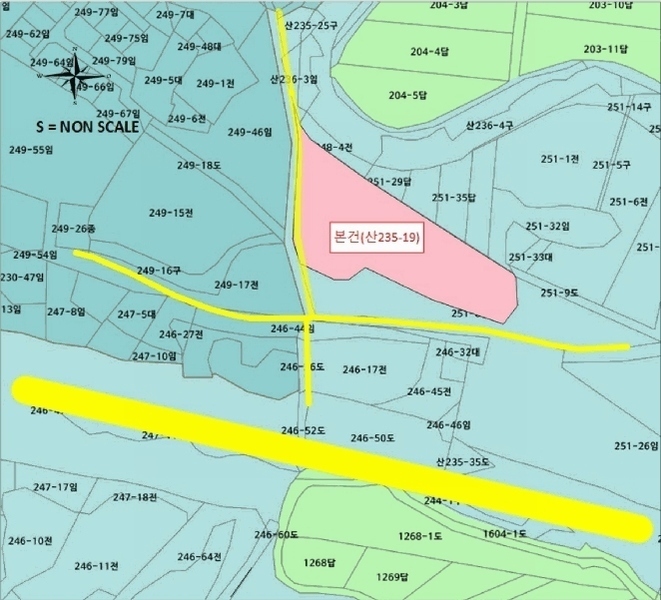 2025타경51418 충청남도 당진시 석문면 삼봉리 산235-19 임야 경매 이미지