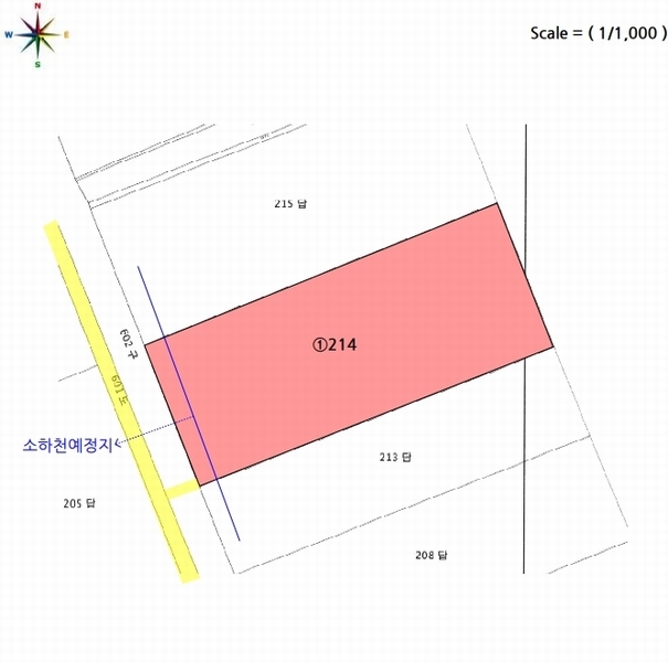 2025타경51510 충청북도 진천군 초평면 진암리 214 농지 경매 이미지