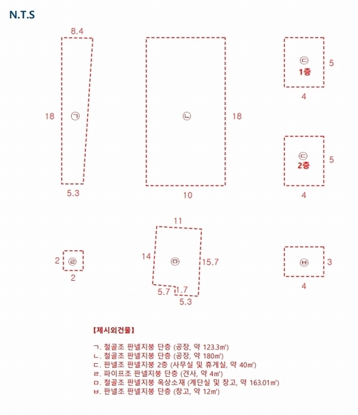 2025타경51524 충청북도 청주시 흥덕구 옥산면 장동리 464-3 공장 경매 이미지