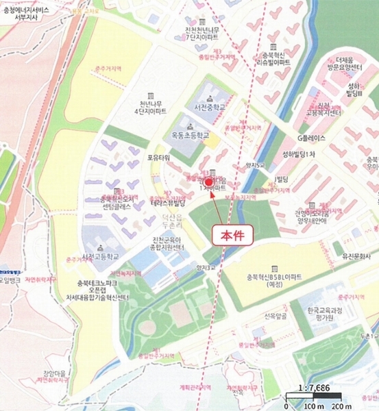 2025타경51679 충청북도 진천군 대하로 87, 영무예다음1차 106동 1층 104호 아파트 경매 이미지
