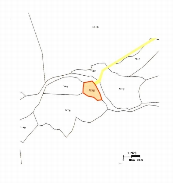 2025타경51794 충청북도 괴산군 소수면 입암리 715 농지 경매 이미지