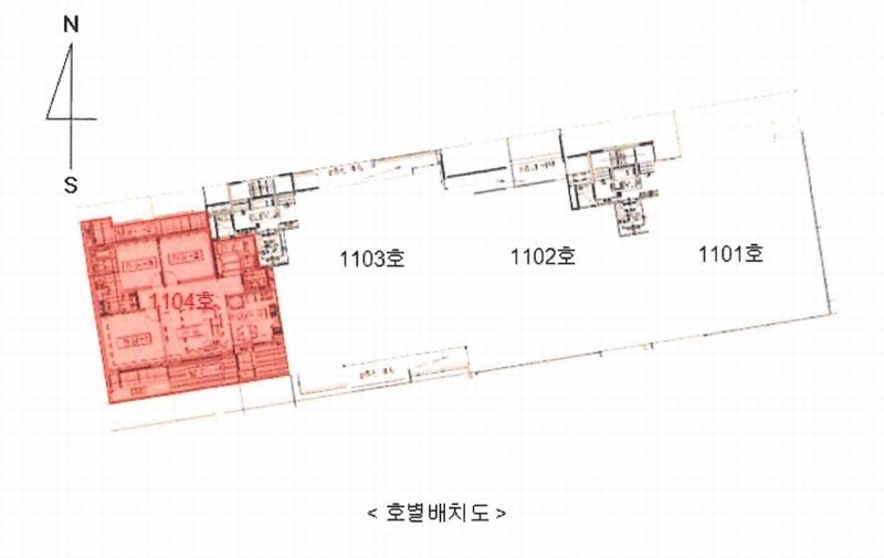 2025타경51843 충청북도 청주시 서원구 산남로 23, 계룡리슈빌아파트 108동 11층 1104호 아파트[공급39평형] 경매 이미지