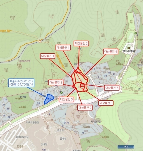 2024타경3414 충청북도 청주시 상당구 명암동 7-1 농지 경매 이미지