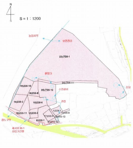 2025타경4070 충청북도 청주시 상당구 미원면 운암리 229-1 숙박시설 경매 이미지