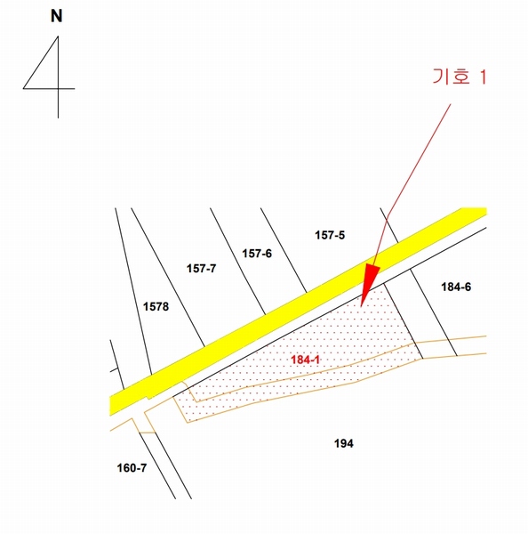 2025타경5271 충청북도 제천시 금성면 월림리 184-1 농지 경매 이미지