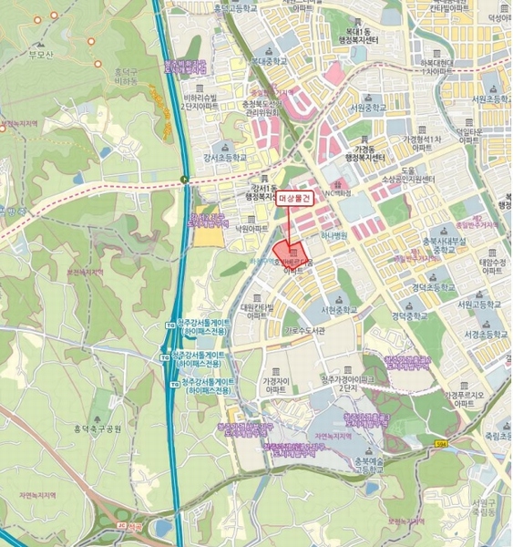 2025타경51752 충청북도 청주시 흥덕구 서현중로 47, 가로수마을호반베르디움 206동 1층 104호 아파트[공급34평형] 경매 이미지